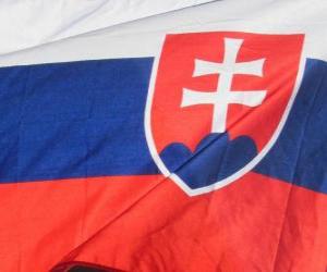 yapboz Slovakya bayrağı